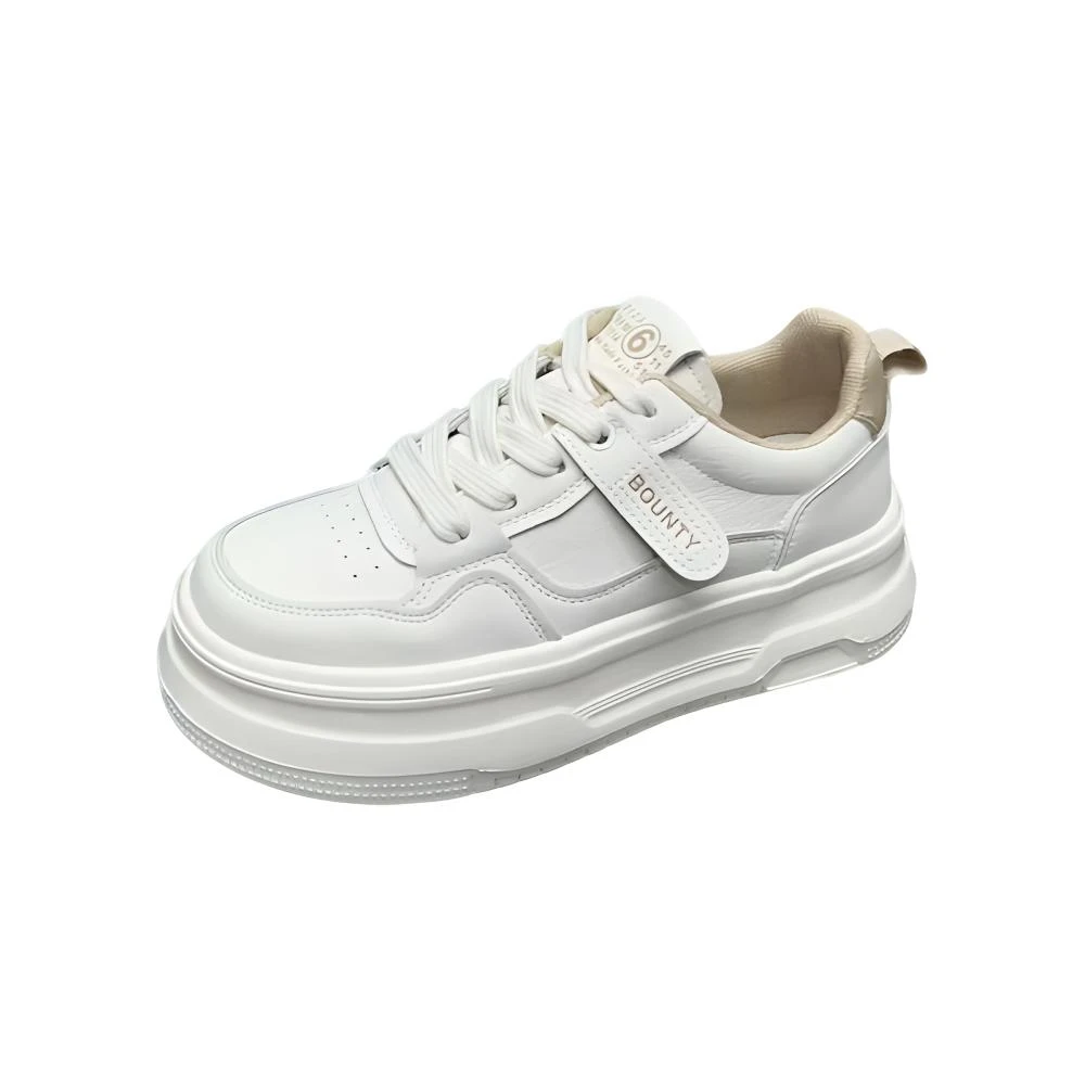 51688  30752真皮厚底小白鞋 （标准尺码）