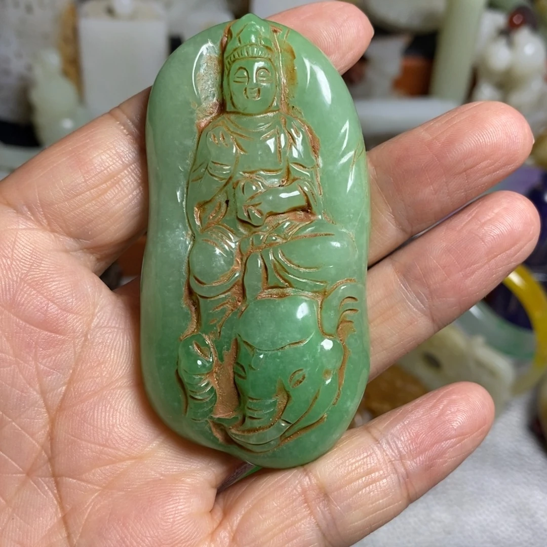 长***爷和田玉（糖玉）未镶嵌颈饰