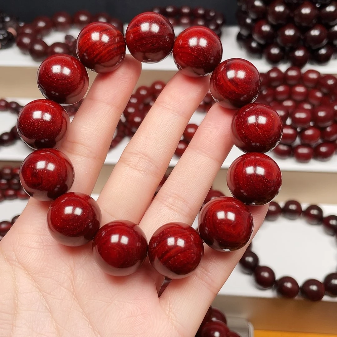 浪***舟小叶紫檀手串/手链原汁原味1.8龙鳞