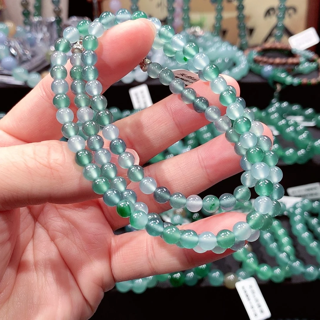 翡翠未镶嵌手链卡6