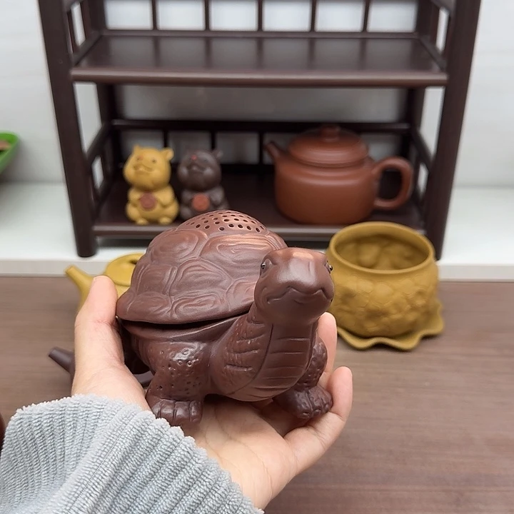 茶案紫泥乌龟茶漏茶漏