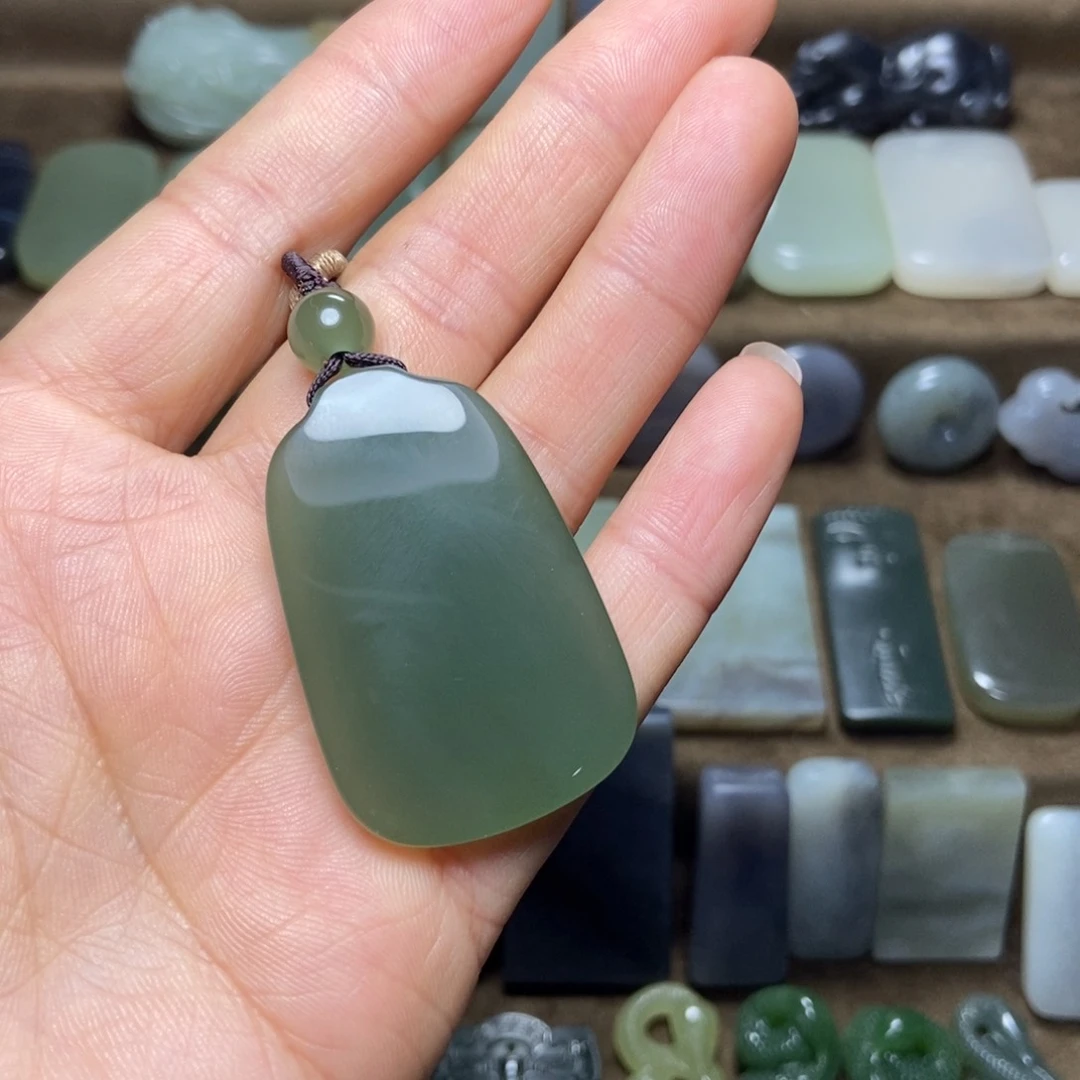 和田玉颈饰未镶嵌吉*尼不退不换君子约定