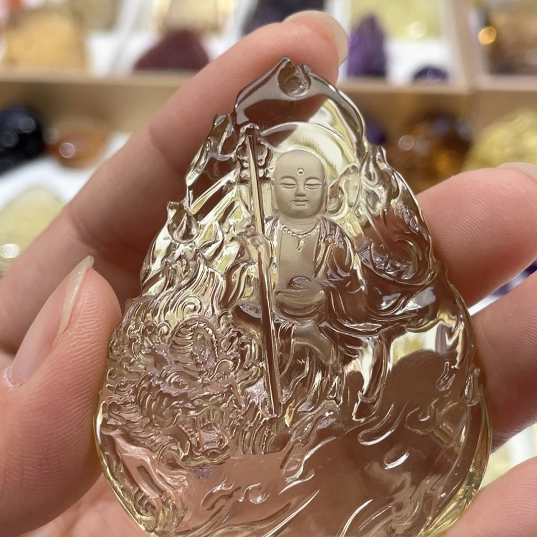 颈饰未镶嵌水晶定制