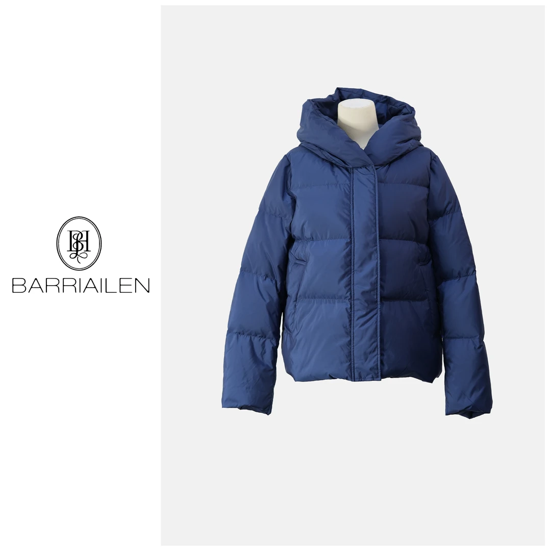 BARRIAILEN | 休闲保暖秋冬连帽羽绒服外套-2406004