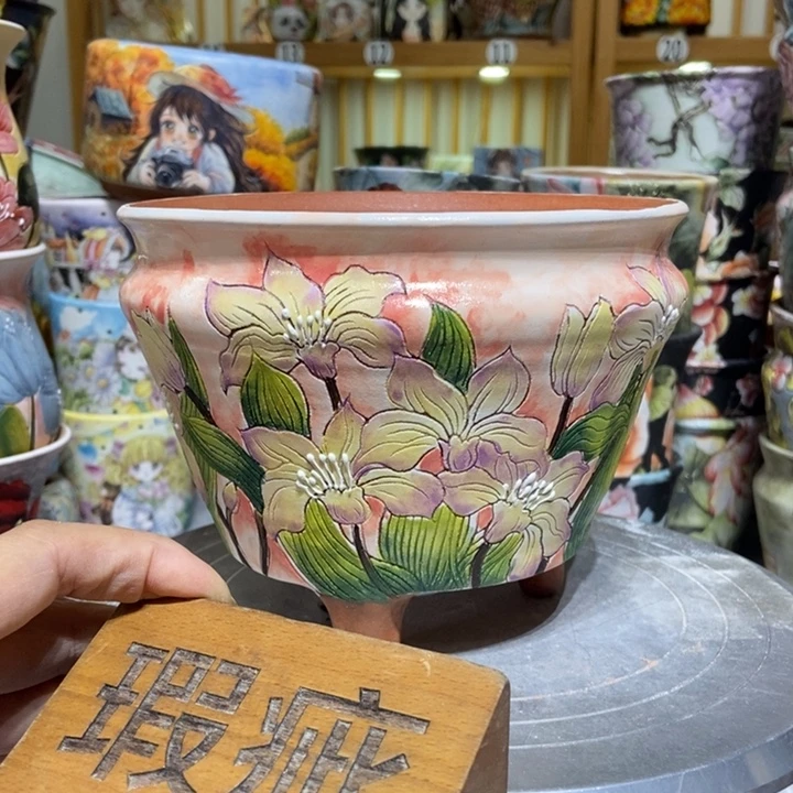 景德镇艺术手绘作品