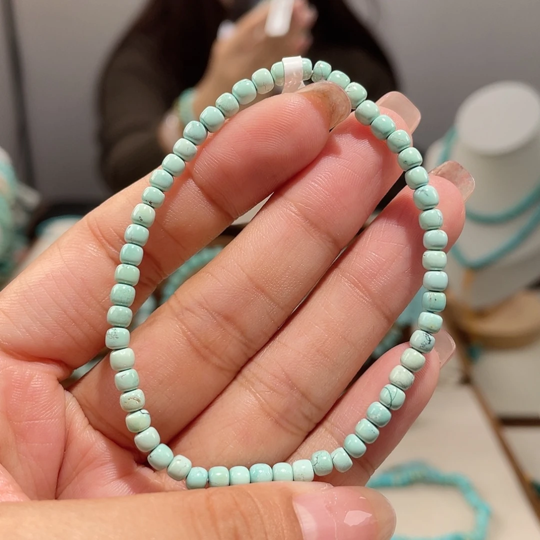 绿松石未镶嵌老型卡3.8