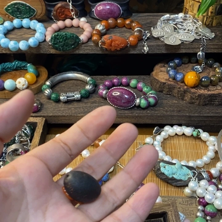 手链未镶嵌南红玛瑙啊*