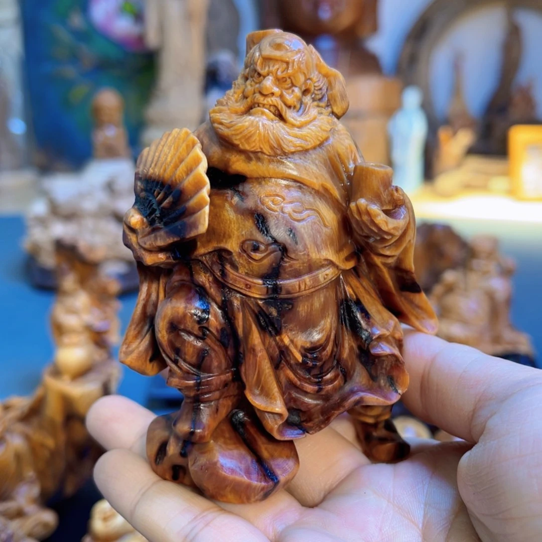 柏木玉****司钟馗黑金刚精雕