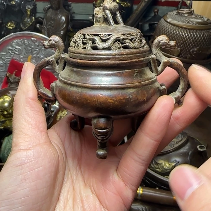 铜器把玩摆件链接