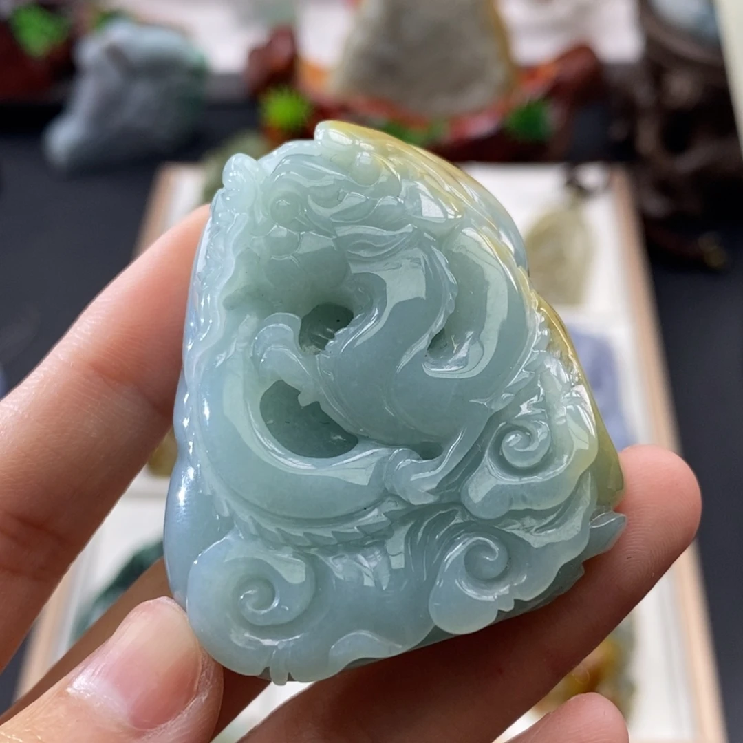 翡翠未镶嵌颈饰缅甸翡翠a货