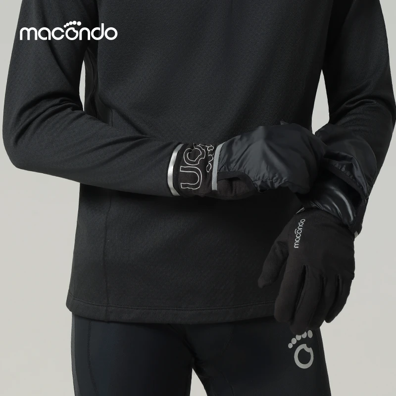 原创单品｜马孔多二合一防风加绒跑步手套4代吸湿排汗食拇指可触屏