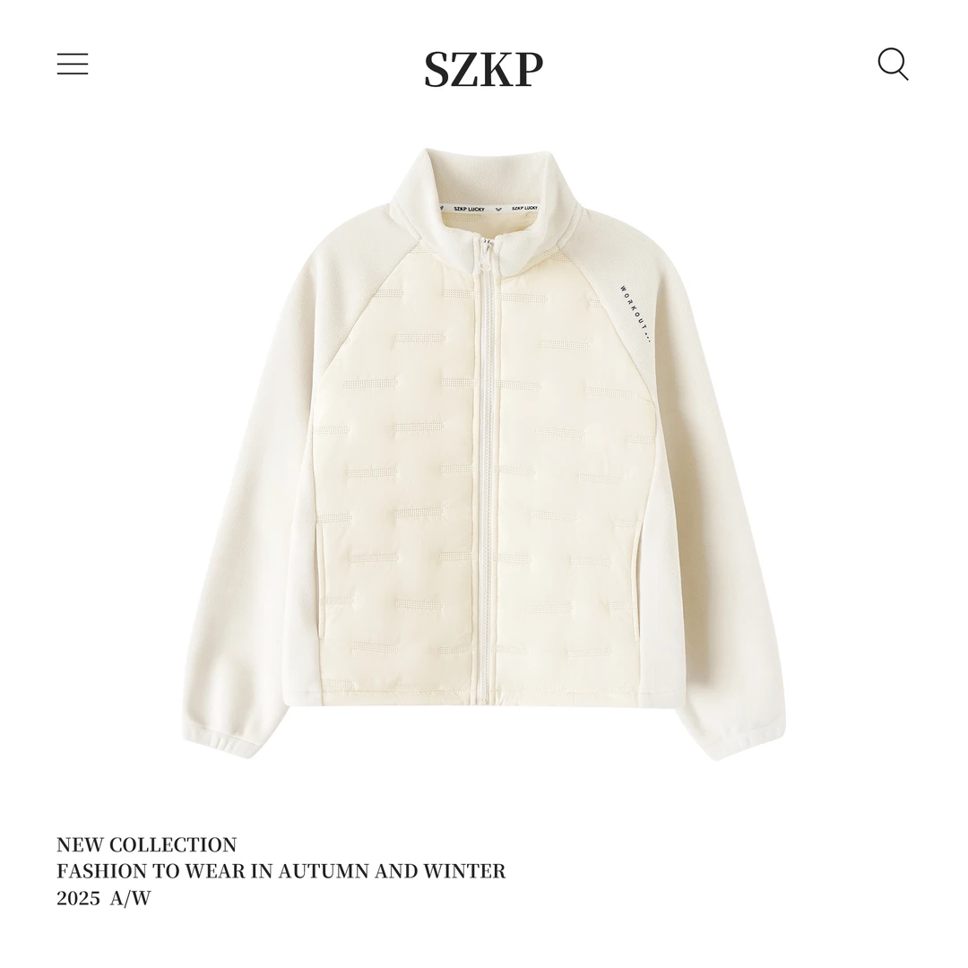 SZKP冬季新款女童装洋气上衣中大童休闲时尚儿童外套YNYD556215