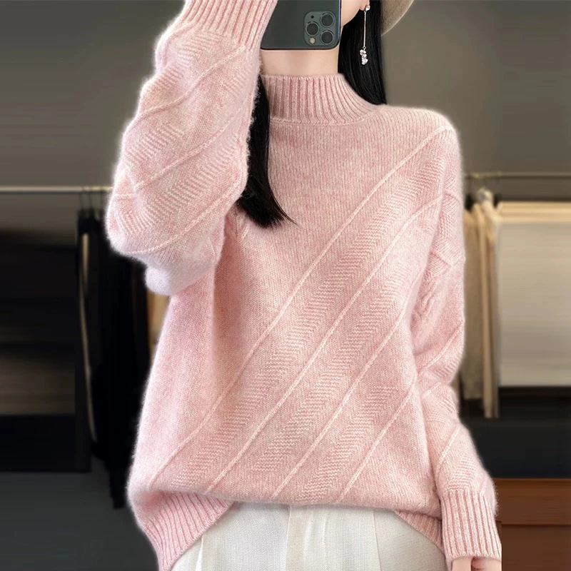 高领秋款毛衣1400