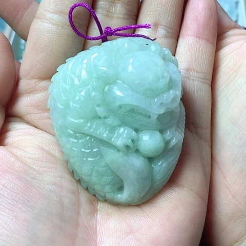 翡翠颈饰未镶嵌天然缅甸翡翠a货