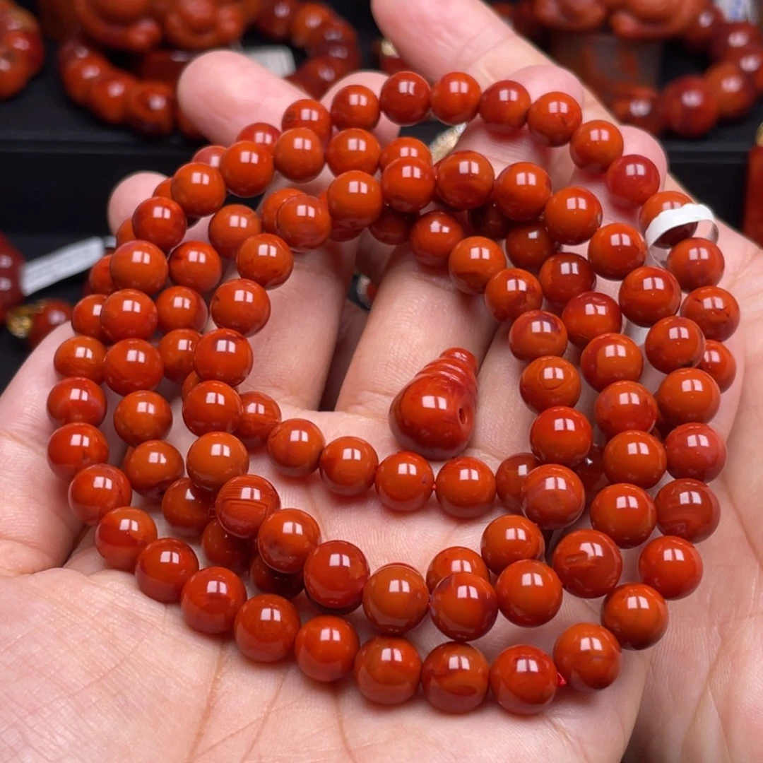 南红玛瑙珠宝奇石未镶嵌呼***！佛珠