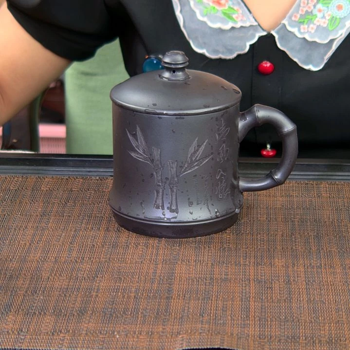茶杯紫砂高货放漏
