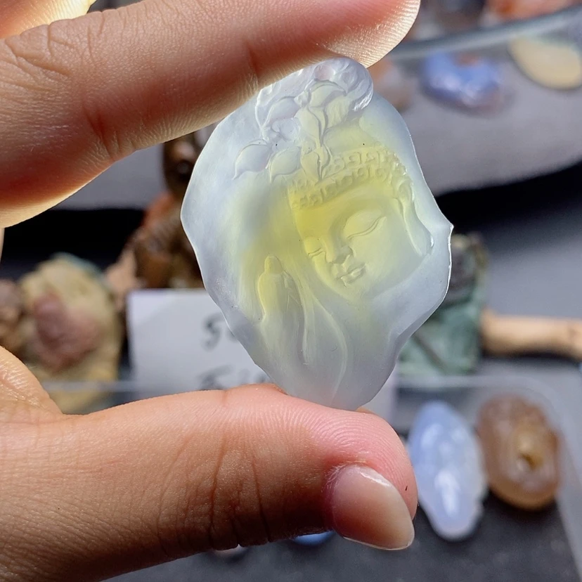 【闪购商品】未镶嵌吊坠定制玛瑙