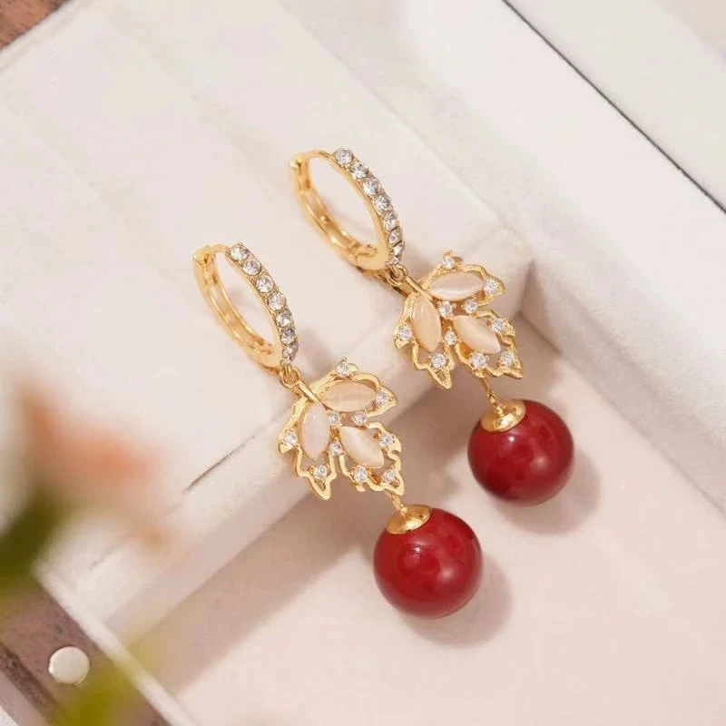 铜合金耳饰 【A79】日韩女简约法式素款小众经典轻奢耳饰几何形