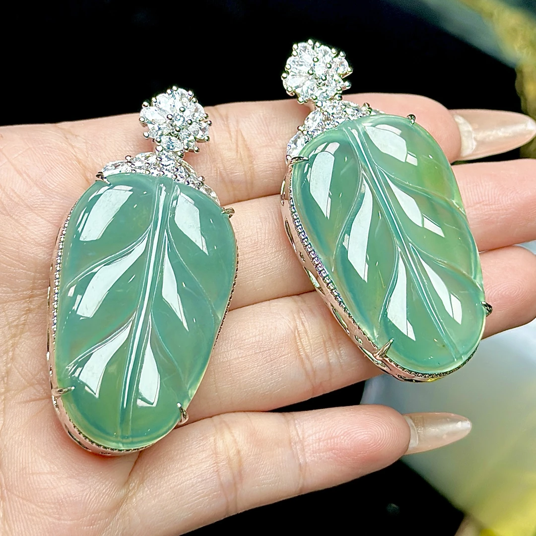 【CH】翡翠叶子吊坠（多样性发其一）