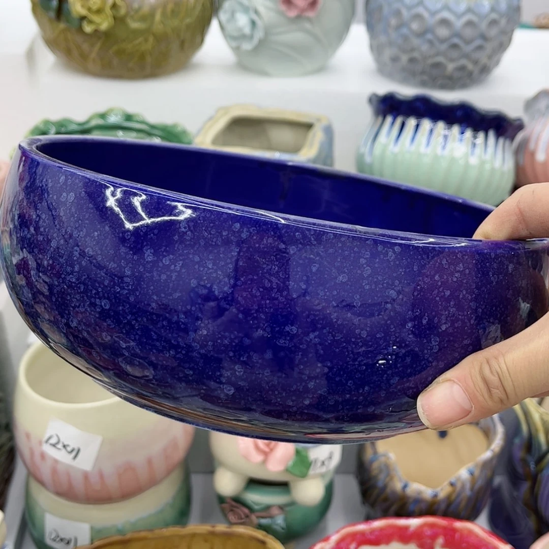 【闪购商品】陶瓷多肉绿植陶瓷花盆