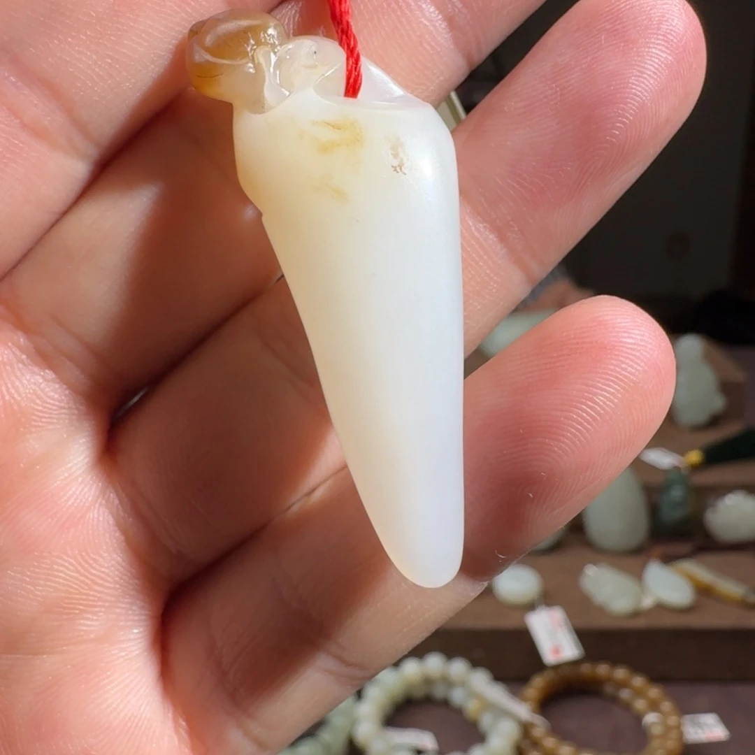 和田玉挂件未镶嵌