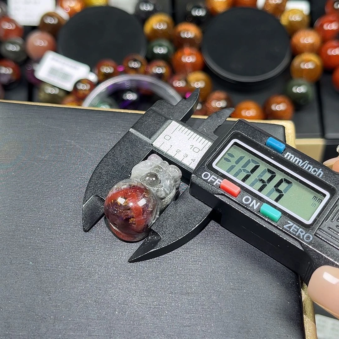 未镶嵌珠宝半成品水晶极光貔貅