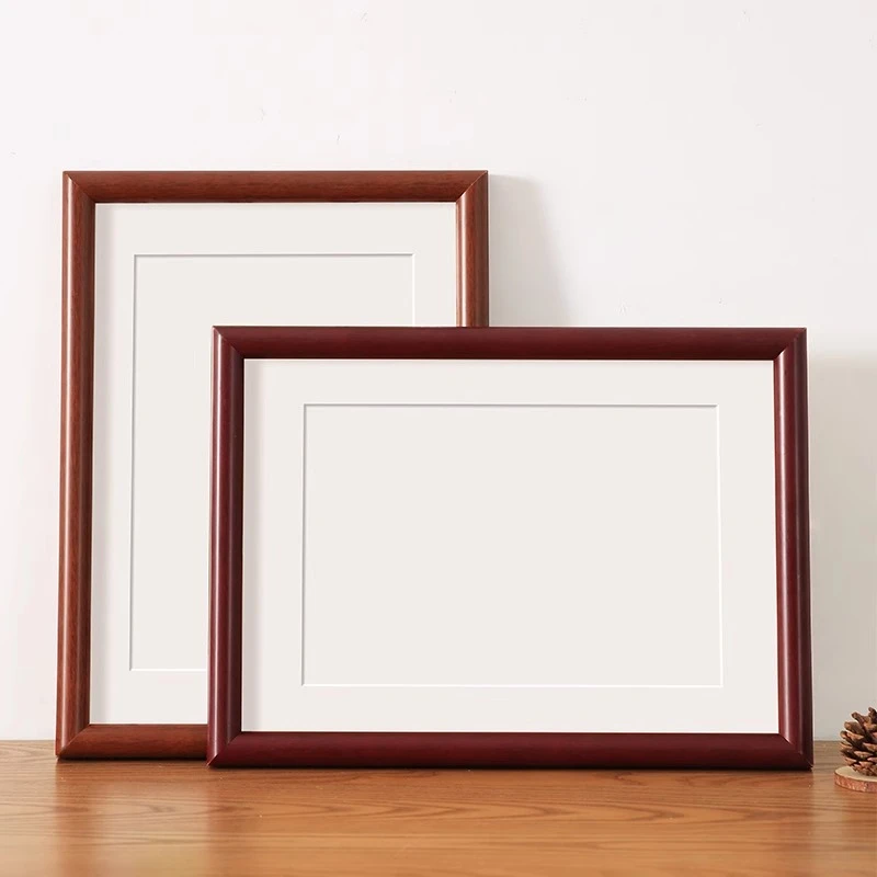 实木书法空白相框书画框装裱字画国画装饰画框毛笔字框架定制挂墙