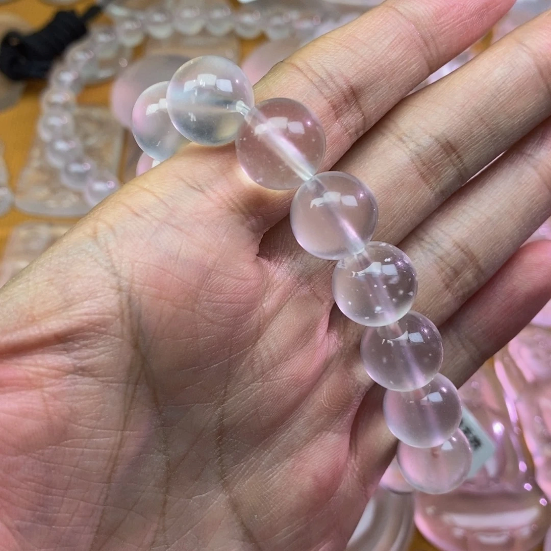 没***妃石英质玉未镶嵌珠宝半成品