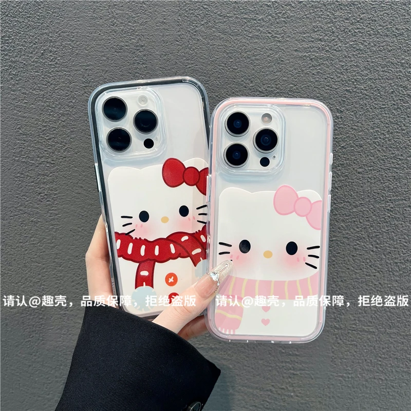 三合一炫彩适用苹果iPhone17/华为荣耀/OPPO/VIVO/小米手机壳爆款