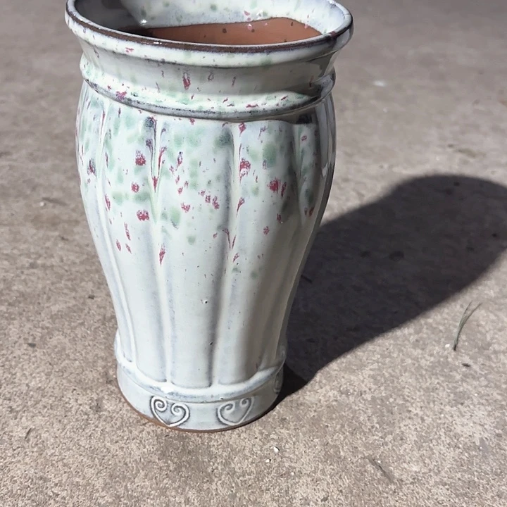 紫砂茶碗南瓜一个口径13高23