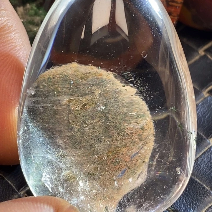 水晶颈饰未镶嵌水晶挂坠