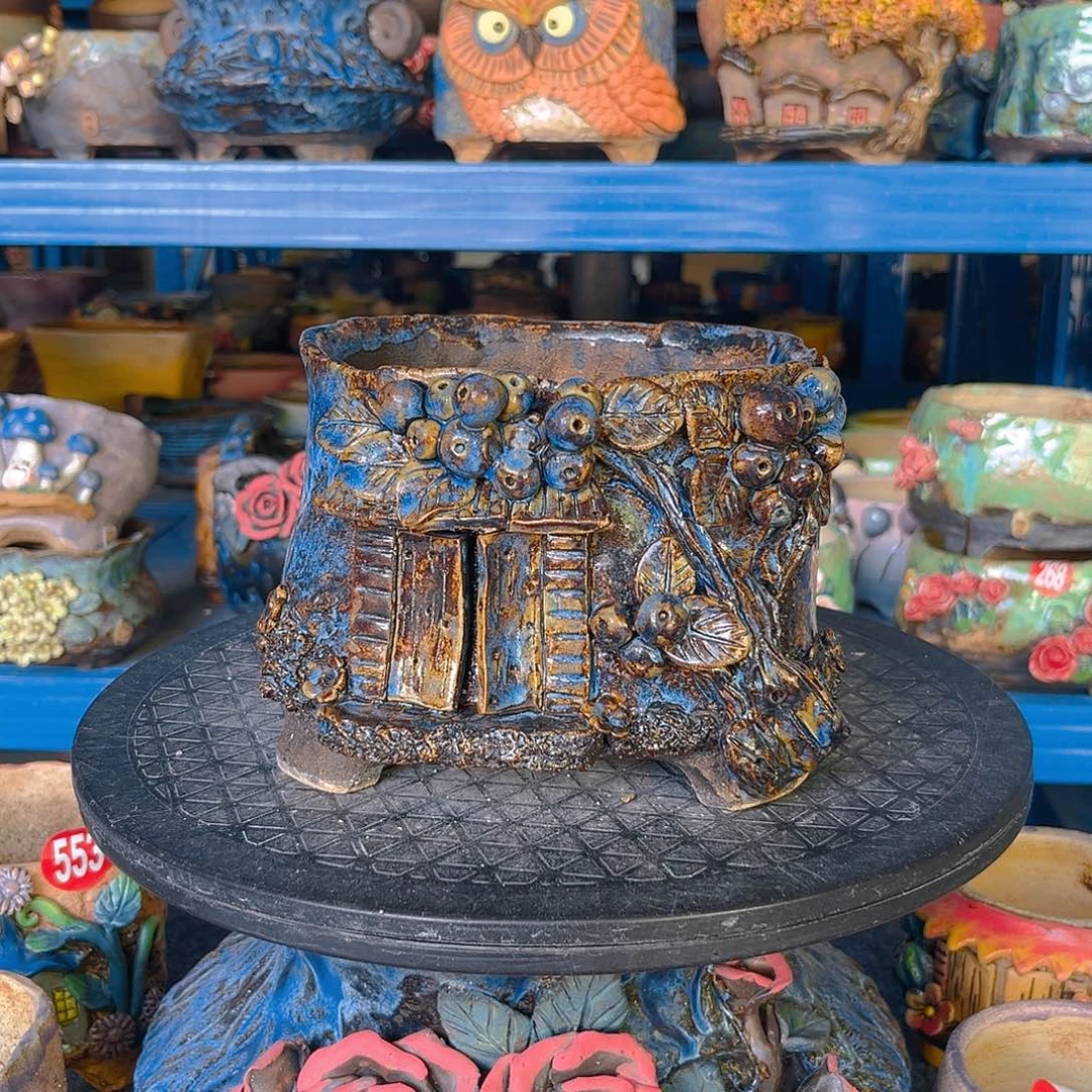 微瑕4 号陶然花器厂家直销
