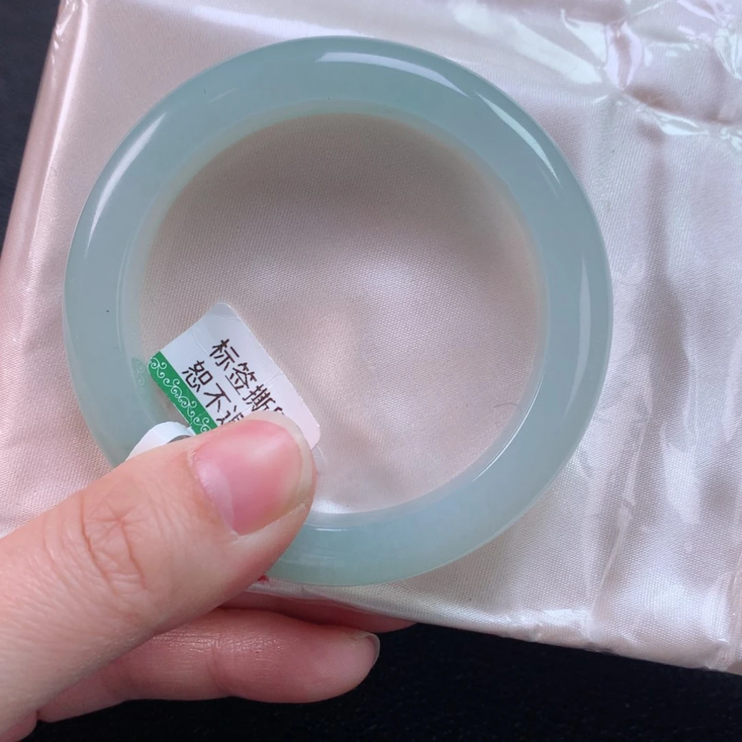 未镶嵌手镯翡翠缅甸天然翡翠手镯55