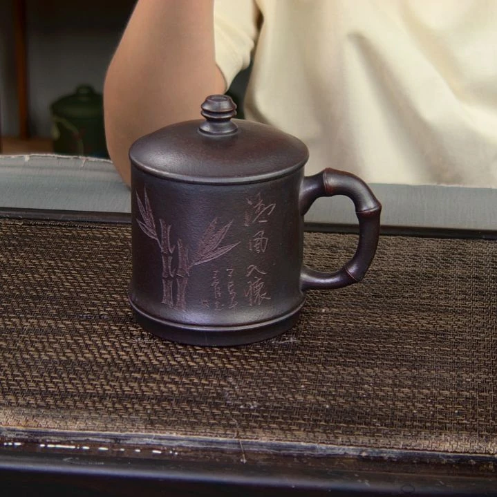 茶杯紫砂高货放漏