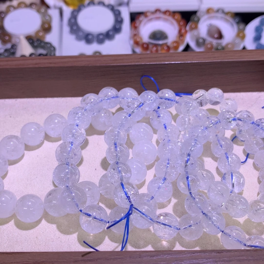 水晶手串未镶嵌柠****萌白阿塞