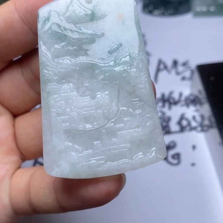 颈饰未镶嵌翡翠翡翠