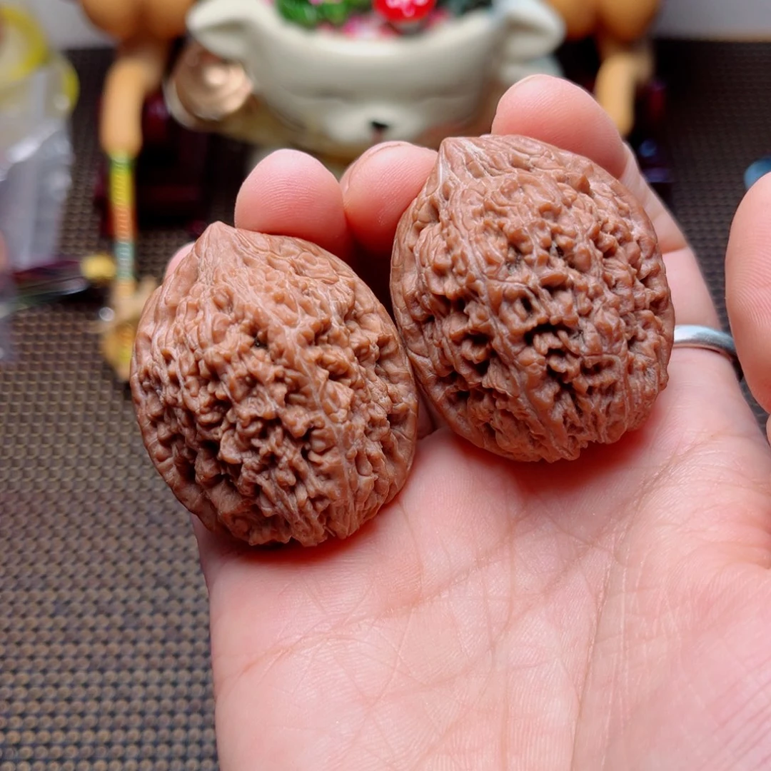 文玩核桃吊坠大蒜头36