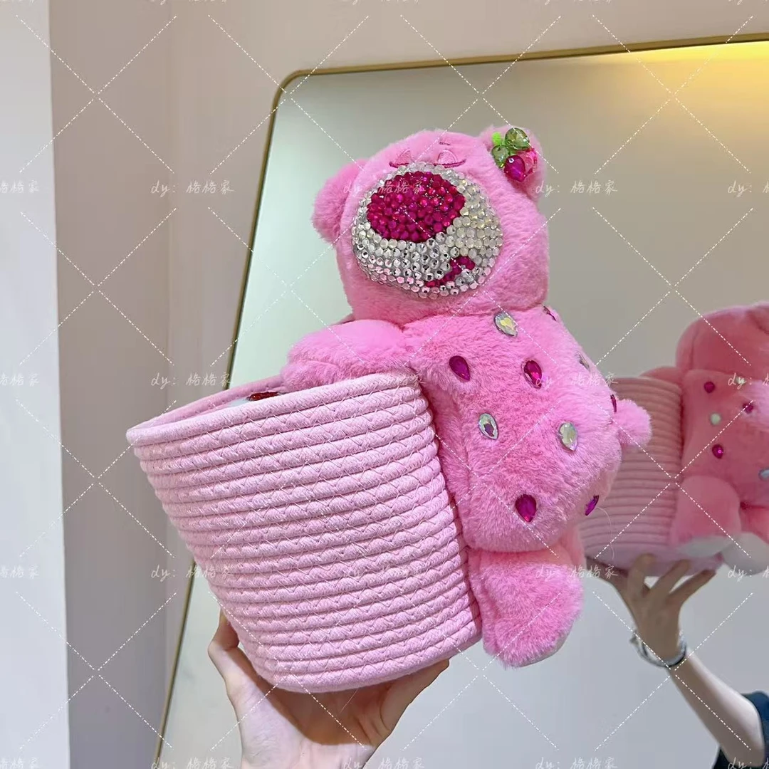 【格格家】SN定制手工女包草莓熊473