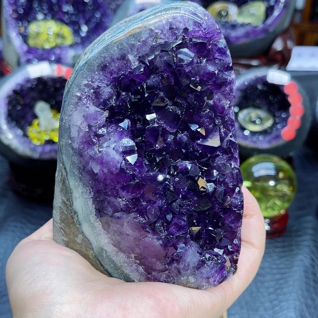 未镶嵌紫晶大型摆件（非配饰）