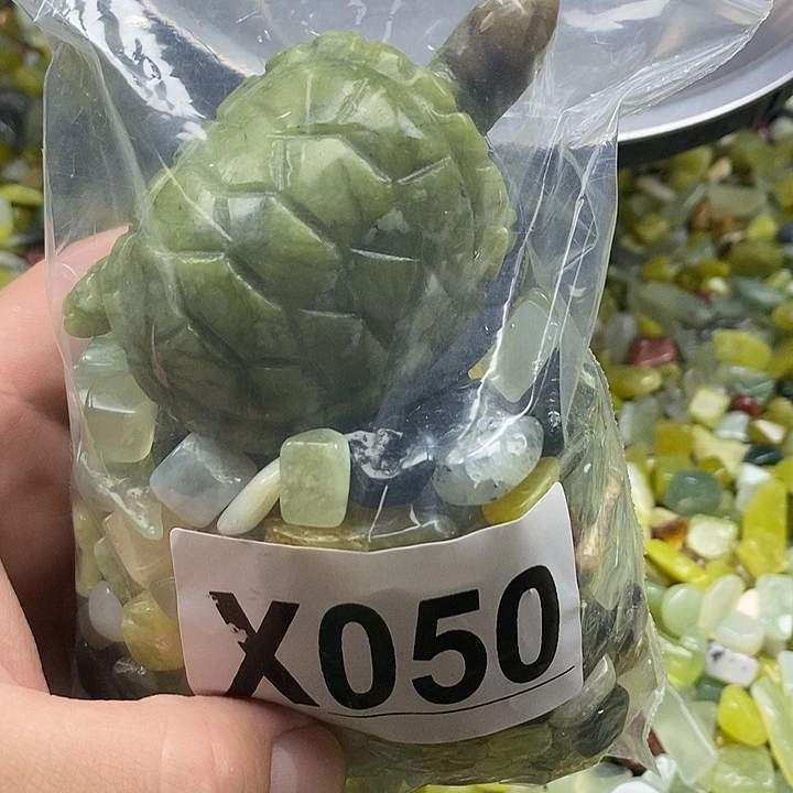 蛇纹石玉未镶嵌鱼缸石