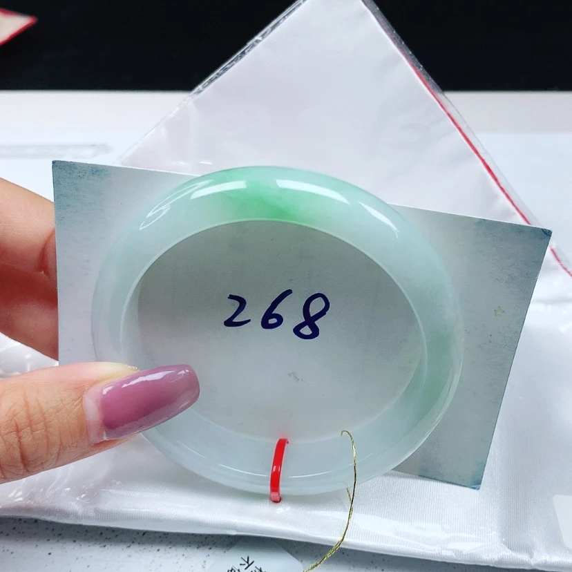 【闪购商品】翡翠手镯未镶嵌 正圈55+
