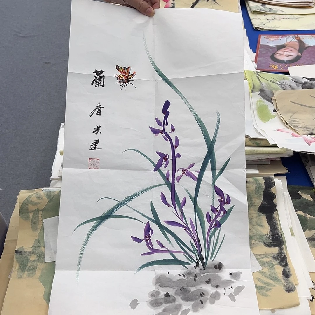 国画纯手绘作品欣赏