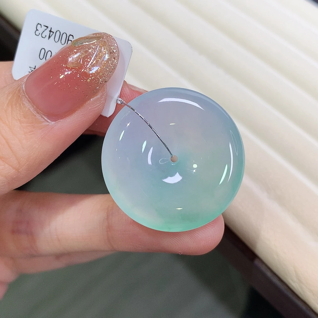 翡翠未镶嵌颈饰27.7-5.8