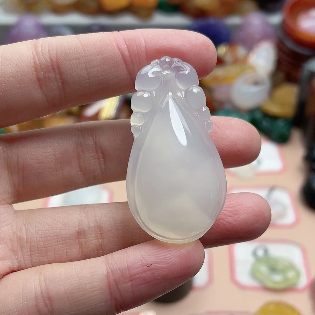 玛瑙/玉髓颈饰合金梦*