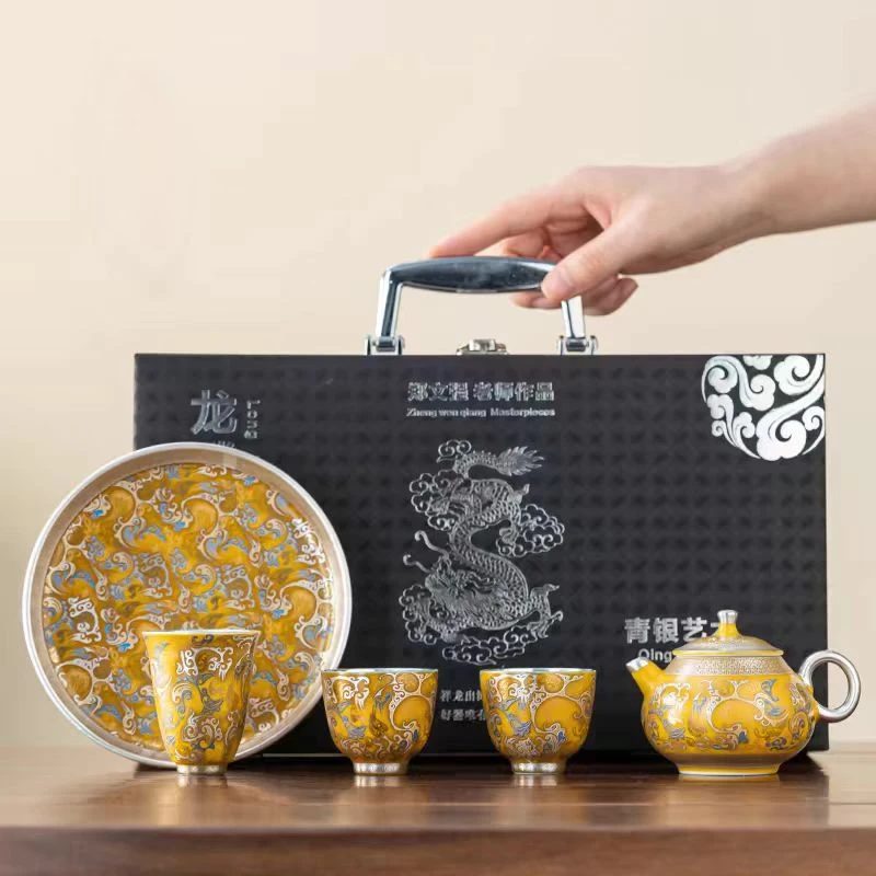 敦煌功夫茶具伏龙壶套装Y10