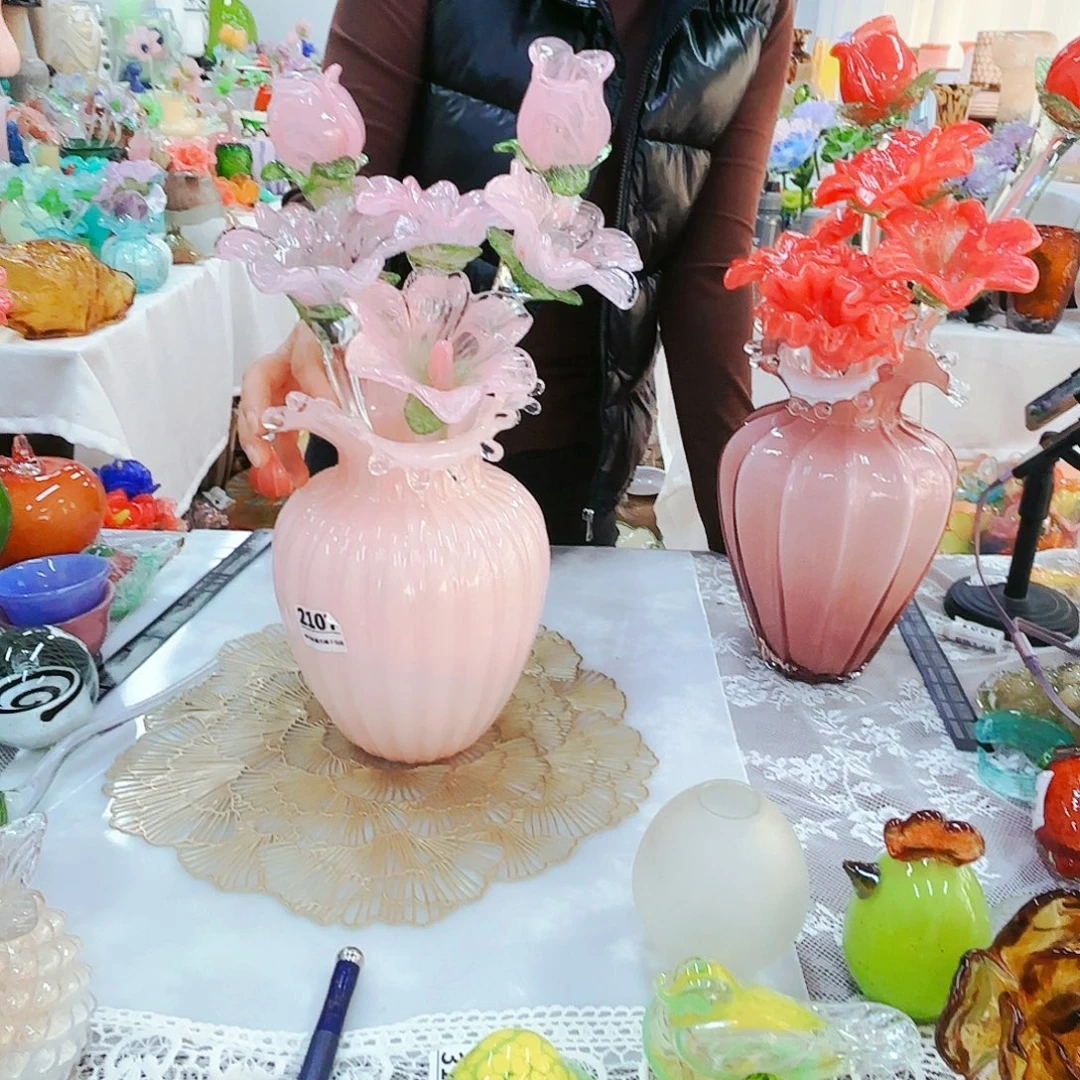 福利安妮琉璃花瓶花器艺术品