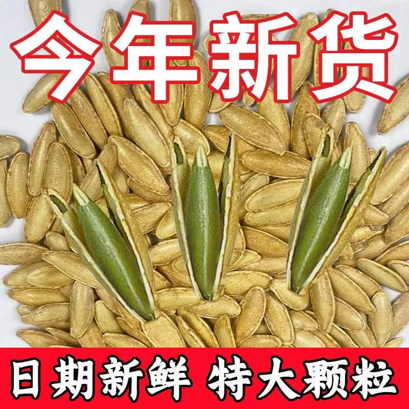 【到手一斤】长粒美人甲南瓜子椒盐味南瓜子网红解馋小食新货