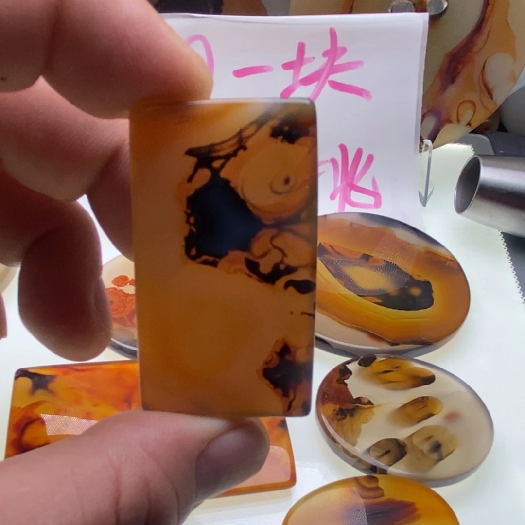 【闪购商品】玛瑙/玉髓颈饰未镶嵌对**歌