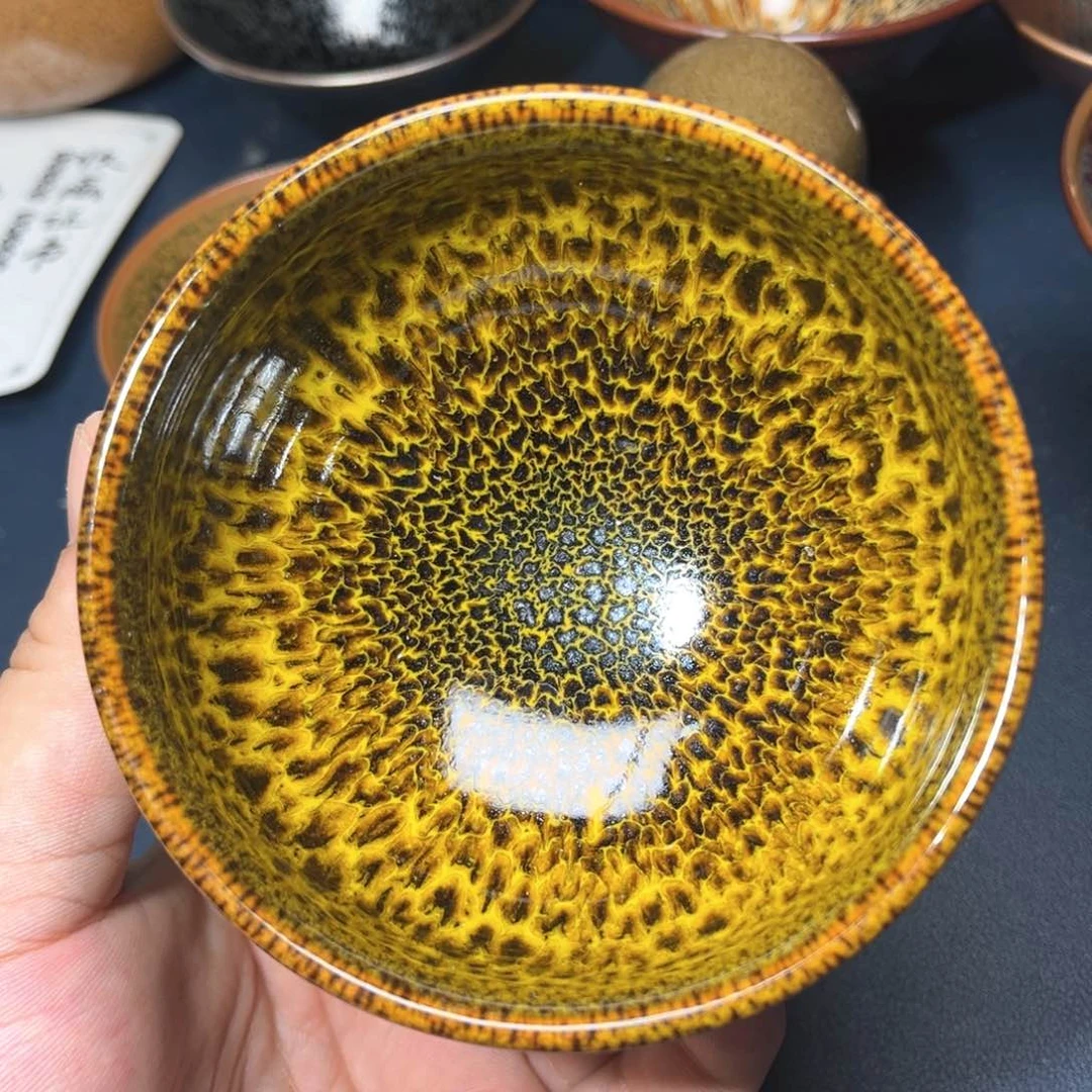 茶盏建盏手握泡茶主人杯
