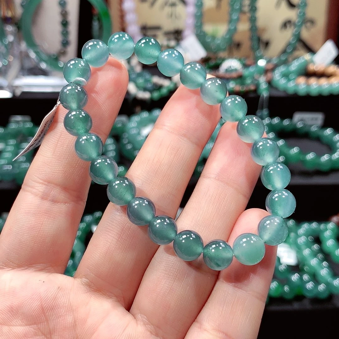 翡翠未镶嵌手链卡8